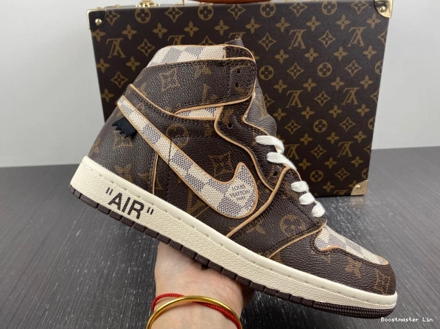Boostmaster lin LV Air Jordan x 1 OFF-WHITE 0824